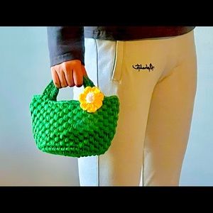 Handmade Crochet mini tote
